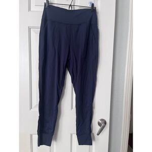 New Women’s High Waisted Joggers Size Large Color Navy